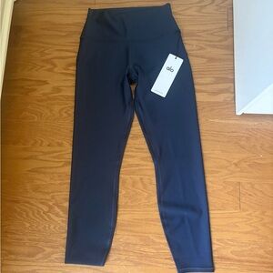 ALO Yoga Navy 7/8 High-Waist Airlift Leggings